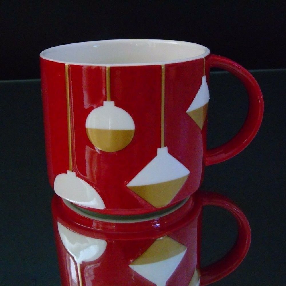 Starbucks Christmas Coffee Mug Holiday Ornaments